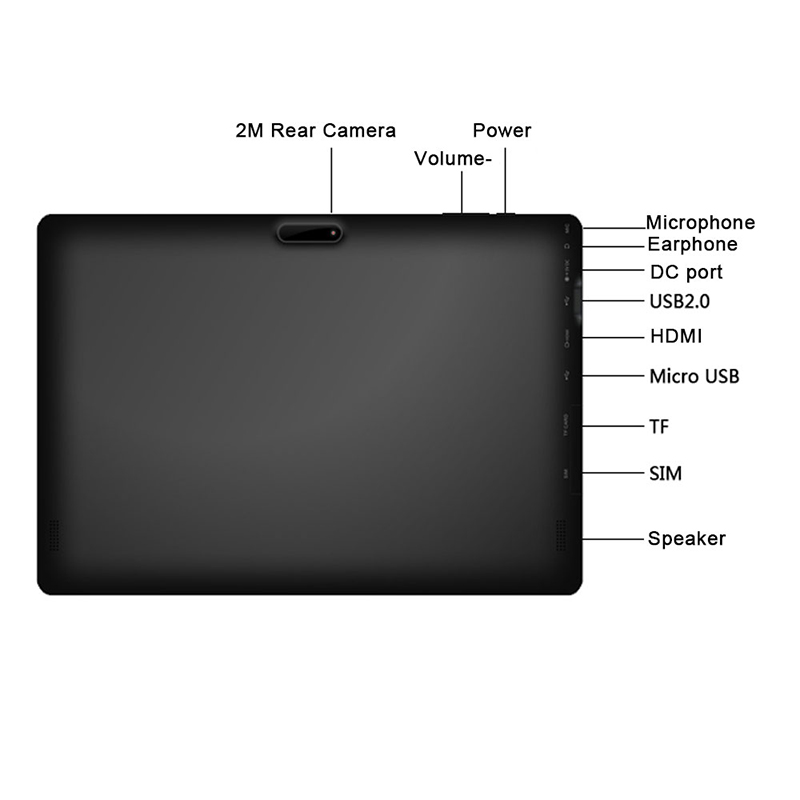 10.1inch POS Tablet PC With Dual USB Port and Docking Port