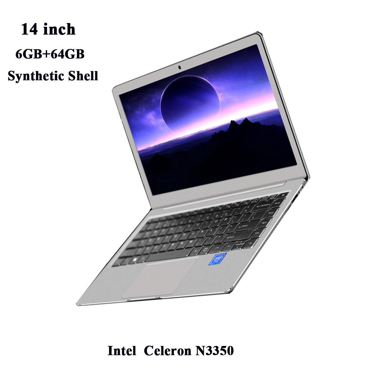 Intel Celeron N3350 Memory 6g+64GB Battery 4000mAh Notebook Computer