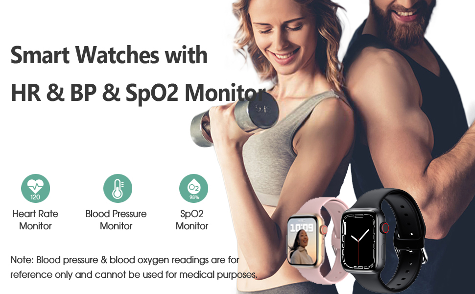1.75 full screen W58 SmartWatch Blood Pressure Fitness Tracker Heart Rate BT Call GPS Watch