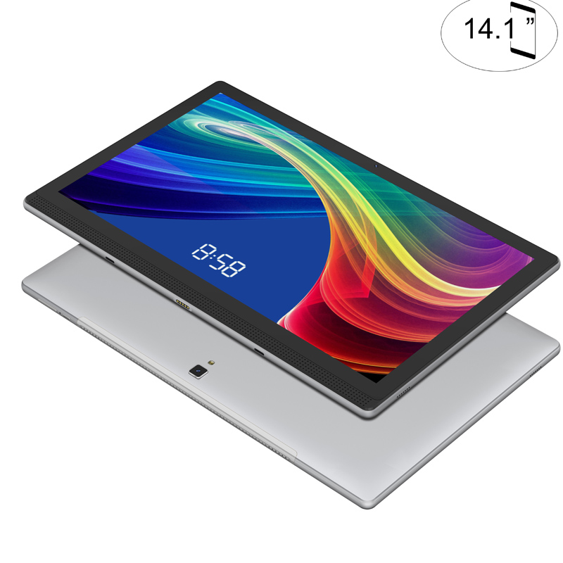14.1inches Android 8 MTK6797 4G LTE Wifi BT GPS 6GB RAM 128GB ROM Tablet With 2.5D Touch Screen For Business Gaming Tablet PC