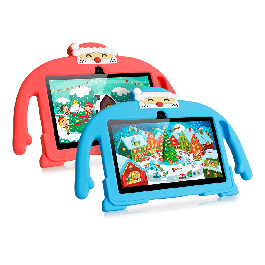 7 Inch Tablet PC Android 13 WiFi 1024*600IPS Touch Screen Tablets for Kids Education Small Gaming for Christmas Halloween Gifts Promotion