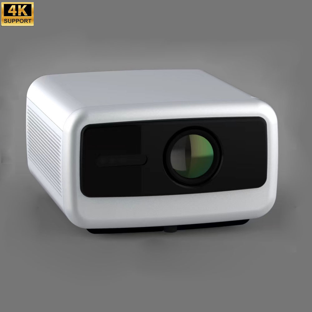 1200ANSI Lumens WiFi BT Auto Keystone Focus for Home Theater Office Classroom Gaming 4K Video Projector With Android 12 OS 64GB