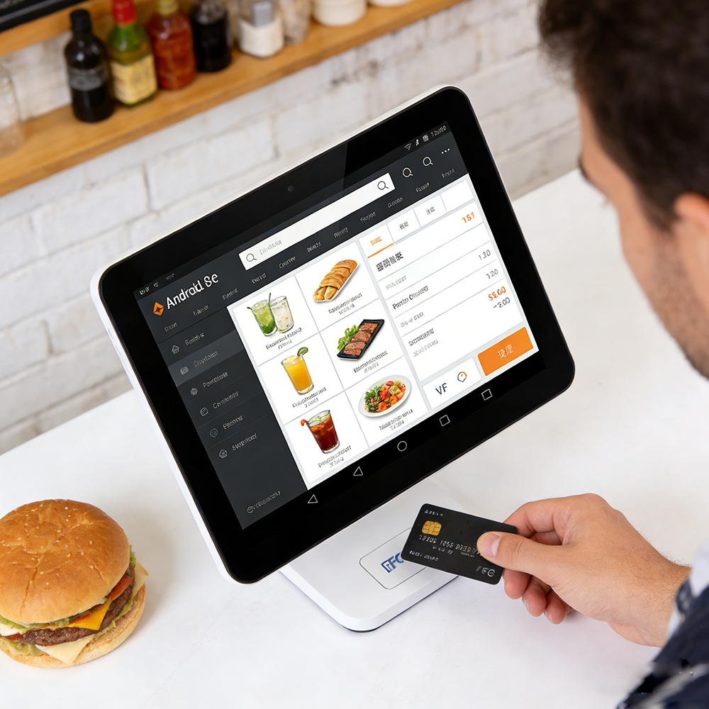 12 Inch Custom Android Tablet Manufacturer for Self Ordering Kiosk Restaurant Menu Tab Tap to Pay PoS Tablet Bulk Wholesale