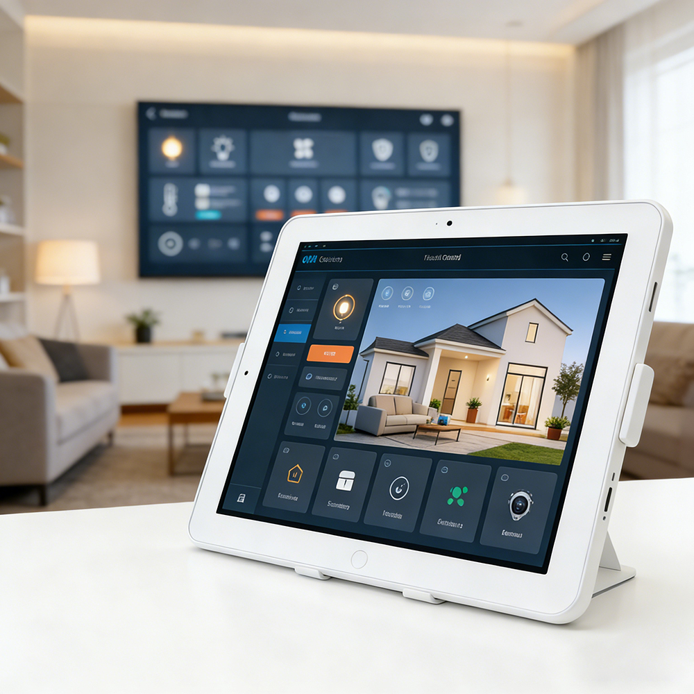 ODM Smart Home Tablet 12 Inch Desktop Wall Mount Touch Control Automation Digital Wake-up Panel With USB-C WIFI6 Tablets