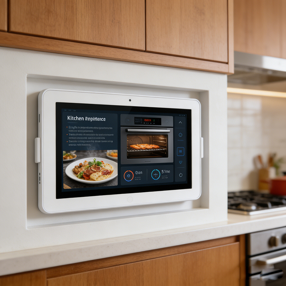 ODM Smart Home Tablet 12 Inch Desktop Wall Mount Touch Control Automation Digital Wake-up Panel With USB-C WIFI6 Tablets