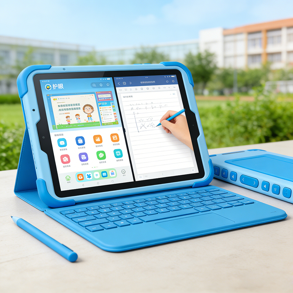 ODM 10.1 Inch Kids Educational Android Tablet WIFI 4G LTE AG AF Screen With Stylus Pen for Education Custom Learning Tablet Pc