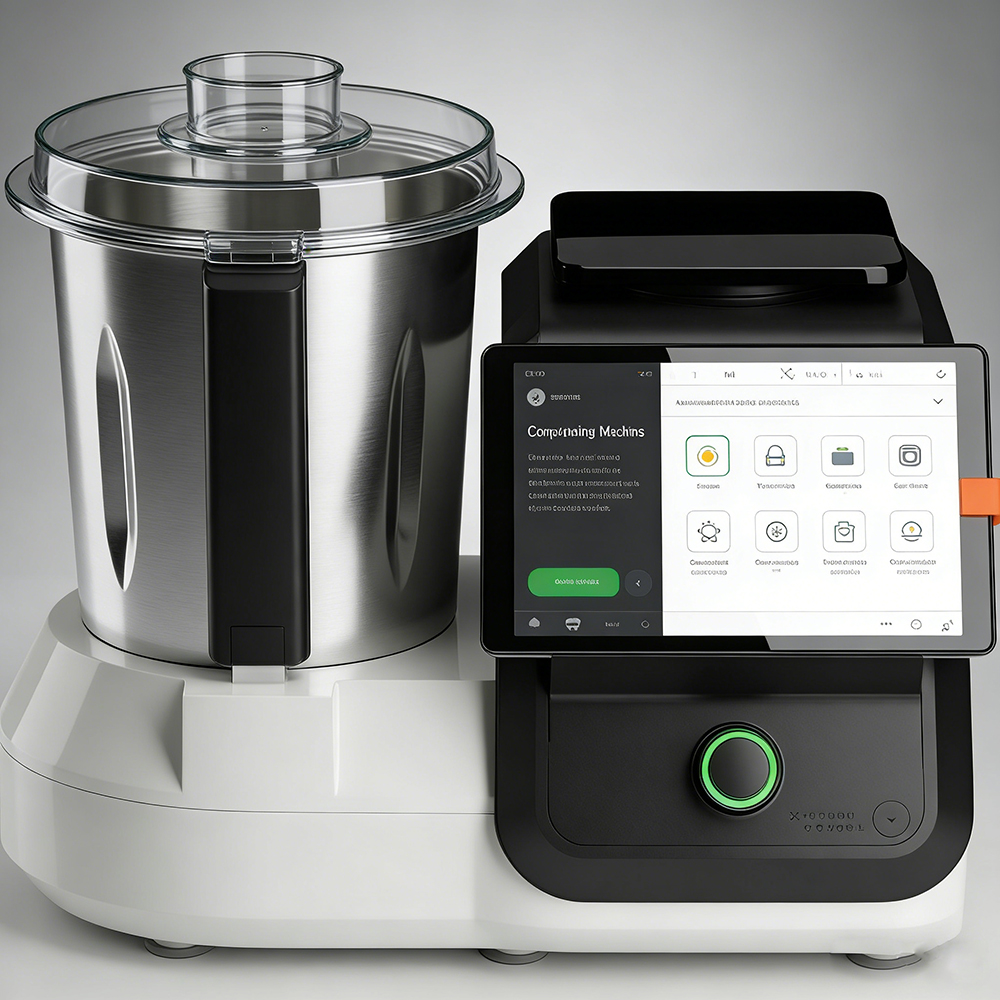 Custom Android Tablet Smart Kitchen Smart Home Android Embedded Screen 7inch 8 Inch Smart Cooker Smart Cooking Machines ODM