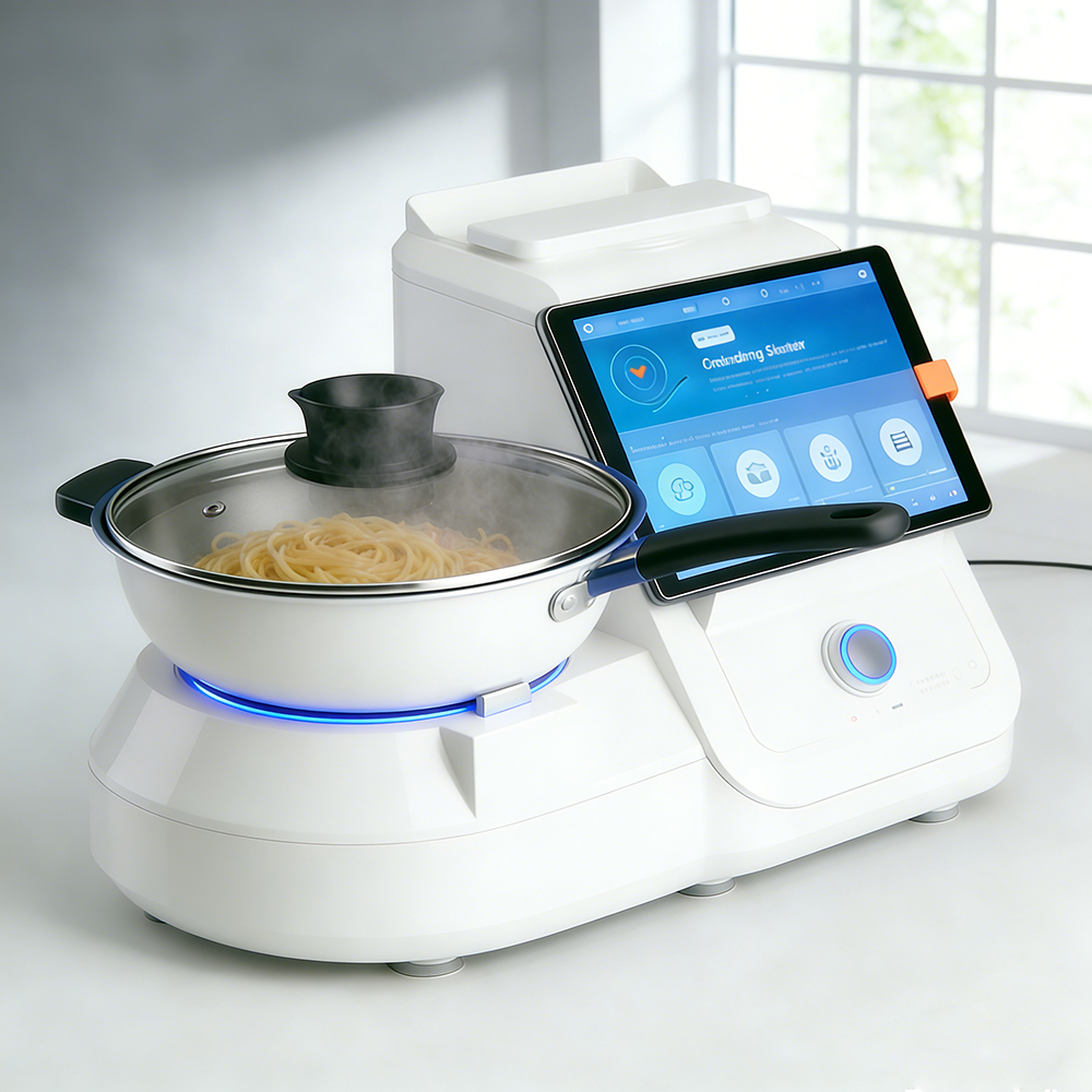 ODM 8-Inch Android Tablet PC Unisoc T606 T310 T616 4G/GSM/Wi-Fi Smart Home Kicthen Smart Cooker Tablet Cooking Pot