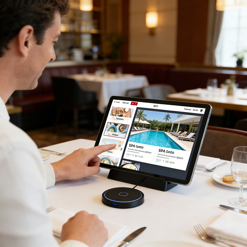 ODM Hotel Control Android Tablet 12 Inch 2K IPS Incell Screen Tablet MTK Unisoc GMS NFC Tablet PC with Charging Cradle Tablet