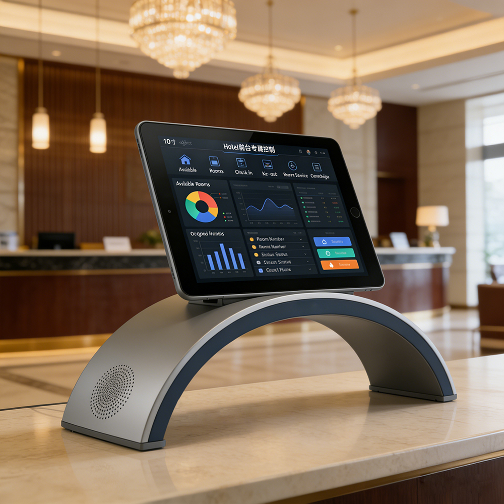 12.2 Inch Hotel Restaurant Tablet Multiple Ports Cradle POS NFC Hotel Rom Ordering Pay Control Hardware ODM Tablet