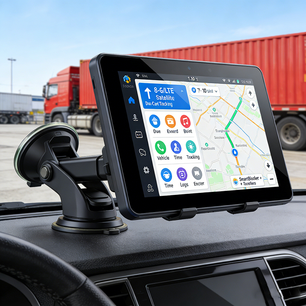 ODM 10 Inch Industrial Grade Vehicle Monitor Tablet - Android 15, 4G LTE, OBD Telematics & Digital Signage, Custom Tablet Pc