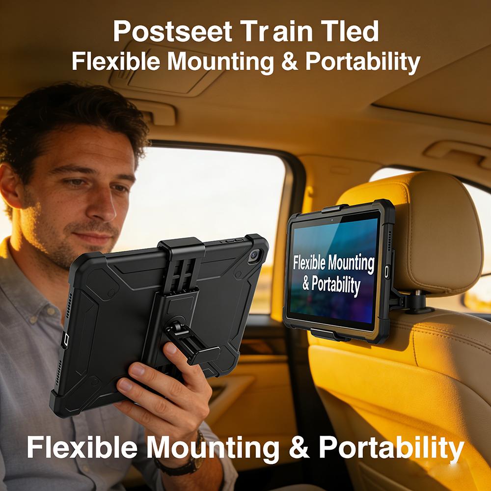 ODM 11 Inch Android Rear Seat Car Monitor Tablet PC with 4G LTE Wif Bt GPS Dual Type C Anti-Glare Screen for Vehicles Tablet